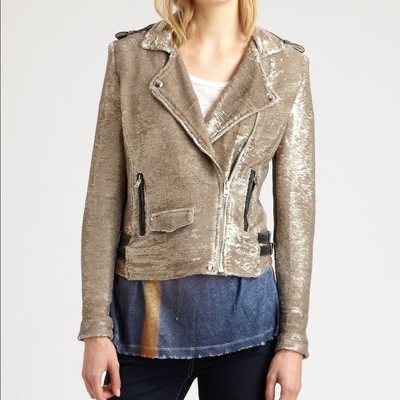 IRO Derick brush sequin jacket - Picture 5 of 6
